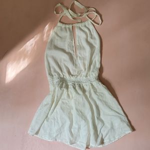 Backless Romper